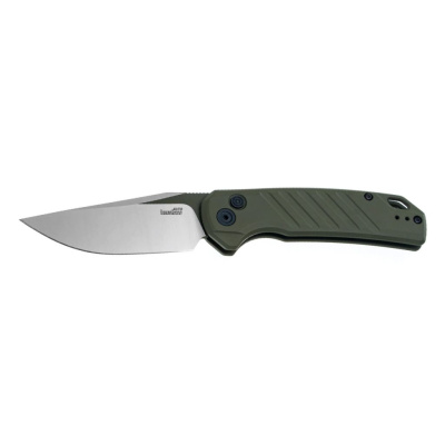 Автоматический нож Kershaw Launch 23, сталь CPM 154, рукоять алюминий, зеленый