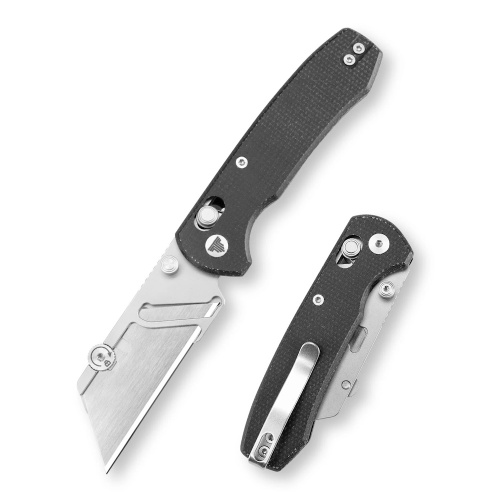 Складной нож Trivisa Puppy-BM, сталь SK5, рукоять черная микарта