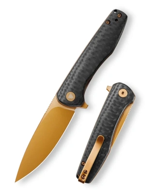 Складной нож Trivisa Hummingbird-CG, сталь 14C28N, рукоять G10/Carbon