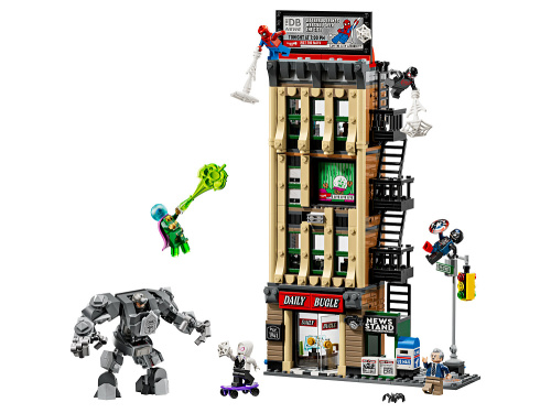 Super Heroes 76342 Конструктор Daily Bugle: Человек-паук против Мистерио