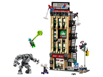 Super Heroes 76342 Конструктор Daily Bugle: Человек-паук против Мистерио