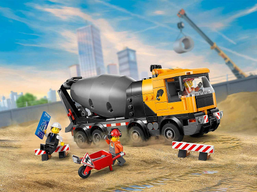 City 60478 Конструктор Бетономешалка