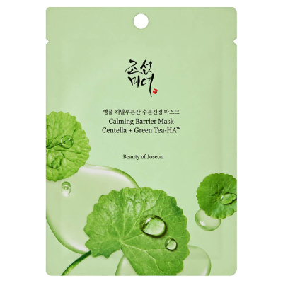 Успокаивающая тканевая маска с 15% центеллы Beauty of Joseon Calming Barrier Mask