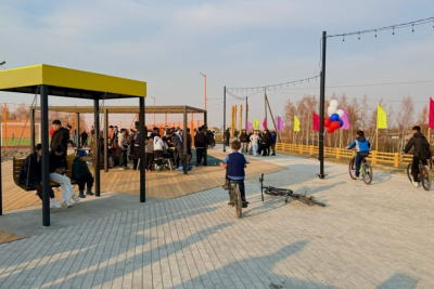 В селе Крест-Кытыл Намского улуса открыли многофункциональную спортивную площадку / ЯСИА   