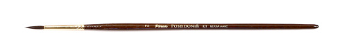 Кисть белка микс №2 круглая Pinax "Poseidon 821" короткая ручка