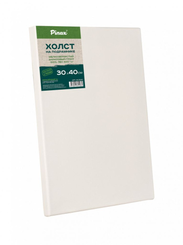 Холст на подрамнике Pinax 30x40 см, 100% лен, 400 г