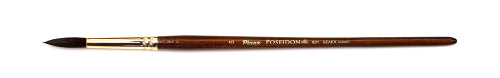 Кисть белка микс №5 круглая Pinax "Poseidon 821" короткая ручка