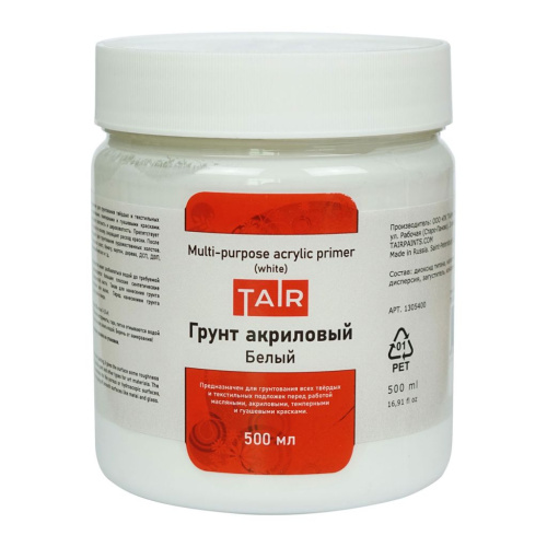 Грунт акриловый Таир белый