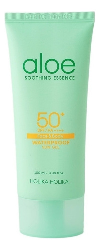 Солнцезащитный крем для лица и тела с экстрактом алоэ вера Aloe Waterproof Sun Cream SPF50+ PA++++ 70мл