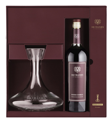 Rosso Nobile: набор для дома (декантер + наполнитель 750мл)