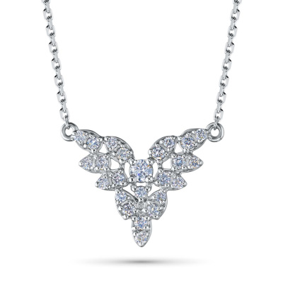 Колье из серебра э0612кл10190270_white