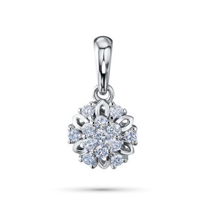 Подвеска из серебра э0612пд10170800_white