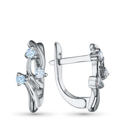 Серьги из серебра э0612сг04211014