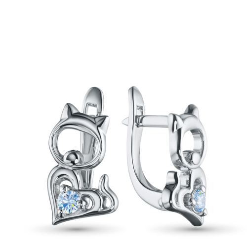 Серьги из серебра э0612сг04210518