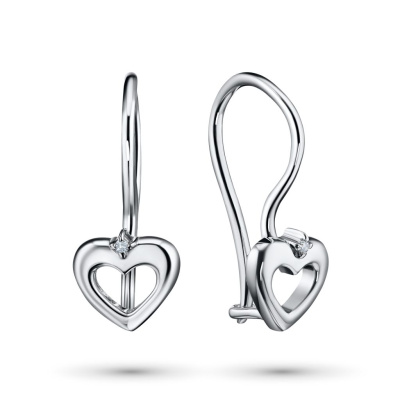 Серьги из серебра э0612сг05157400