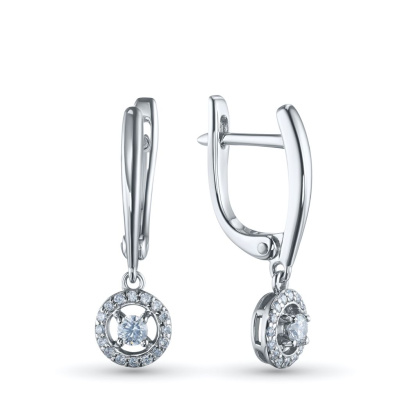 Серьги из серебра э0612сг01161700