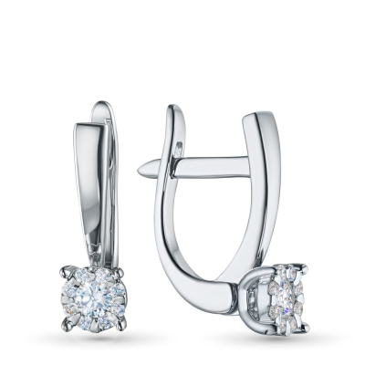 Серьги из серебра э0612сг07176900
