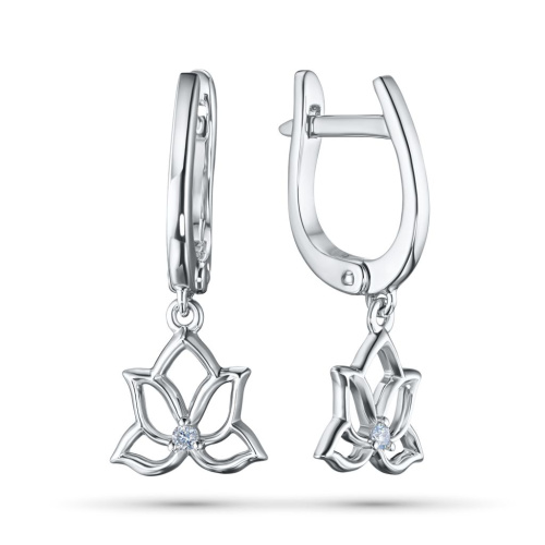 Серьги из серебра э0612сг11173300