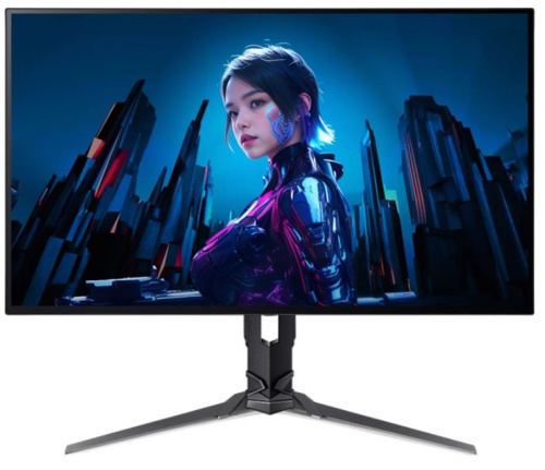Монитор 27" Acer X27UF3bmiipruzx UM.GXXCD.301 2560x1440 LED, 16:9, IPS, 1300cd, 0,03ms, 178/178, DP, HDMI, USB, 480Hz, Speakers, Tilt, VESA, black