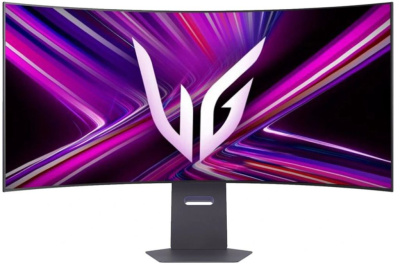 Монитор 44,5" LG 45GX950A-B 5120x2160, LED, 21:9, OLED, 1300cd/m, 1,5:1, 0.03ms, 178гр/178гр, HDMI, DP, USB, 165Hz, HAS, black