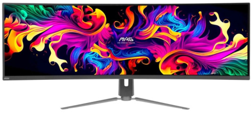Монитор 49" MSI MPG 491CQP QD-OLED 9S6-3FA84T-034 Curved, QD-OLED, 5120x1440, 144Hz, 0,03ms, 250сd/m, 1500000:1, HDR, 2xHDMI, DP, Type-C, 2*USB2.0, HA