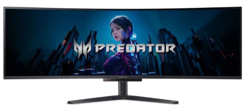 Монитор 49" Acer Predator X49Vbmiiphuzx UM.SXXCD.V01 5120x1440, 32:9, QD-OLED, 0,03ms, 250cd, 1000:1, 178°/178°, 2*HDMI, DP, 144Hz, Speakers 5Wx2, Cur