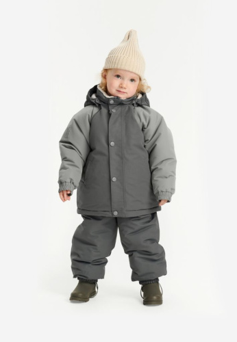 Куртка зимняя Color Block Fjord Gray