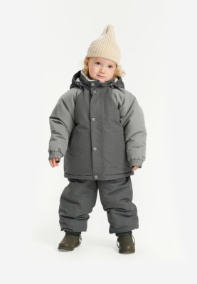 Куртка зимняя Color Block Fjord Gray
