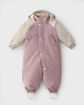 Комбинезон зимний Color block Pink Slate