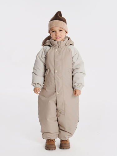 Комбинезон утепленный Leokid Color block Cashew