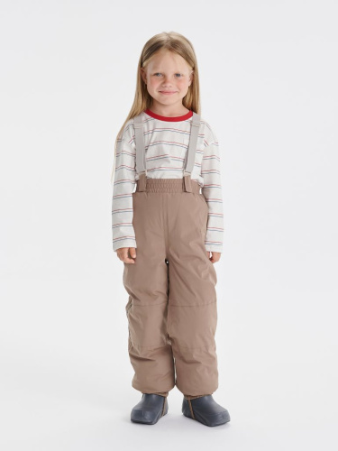 Брюки демисезонные на подтяжках Flint Mink brown
