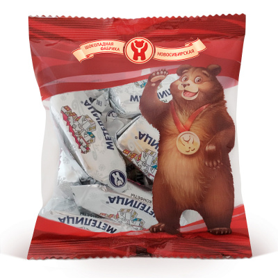 Конфеты крупные Метелица, Шоколадная фабрика Новосибирская, 200 гр.