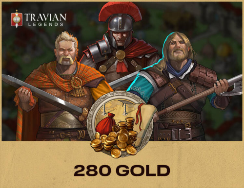 Игровая валюта Travian Legends: 280 Gold [Цифровая версия] (PC)