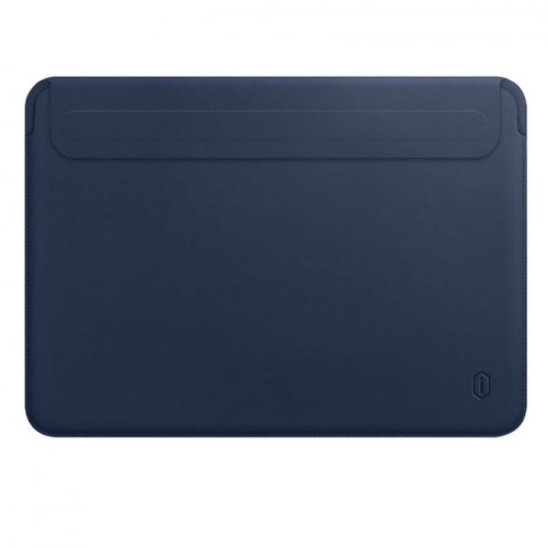Чехол для ноутбука WIWU Skin Pro II PU Leather Sleeve для Apple MacBook Neo/Air 13.6" (темно-синий)