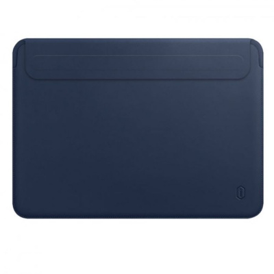 Чехол для ноутбука WIWU Skin Pro II PU Leather Sleeve для Apple MacBook Neo/Air 13.6" (темно-синий)