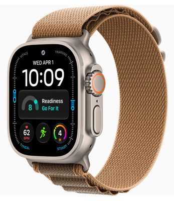 Смарт-часы Apple Watch Ultra 4 49mm Natural Titanium Case with Desert Alpine Loop (S)