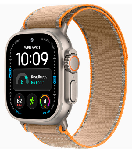 Смарт-часы Apple Watch Ultra 4 49mm Natural Titanium Case with Sand Trail Loop (M/L)