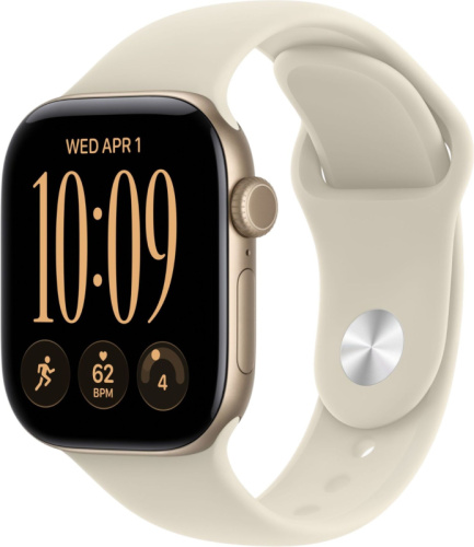 Смарт-часы Apple Watch Series 12 42mm Light Gold Aluminum Case with Sand Sport Band (M/L)