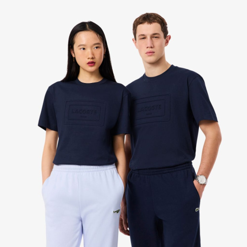 Хлопковая футболка Lacoste