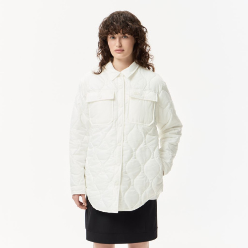 Женская стёганая куртка Lacoste с нагрудными карманами