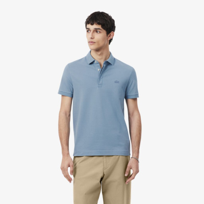 Мужское поло Lacoste прямого кроя