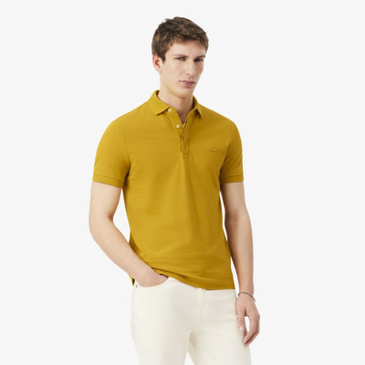 Мужское поло Lacoste прямого кроя