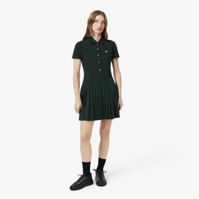 Женское хлопковое платье Lacoste