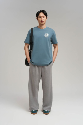 Свободная футболка comfort fit из хлопкового джерс