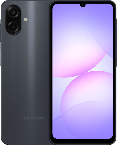 Смартфон Samsung Galaxy A07s 4/64 ГБ Чёрный