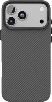 Клип-кейс VLP Lite Grid для Apple iPhone 18 Pro Max с MagSafe Серый