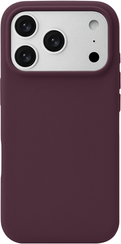 Клип-кейс Rocket Silk для Apple iPhone 18 Pro с MagSafe Бордовый