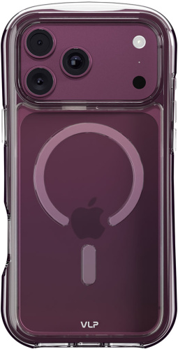 Клип-кейс VLP Bubble для Apple iPhone 18 Pro Max с MagSafe Перламутровый
