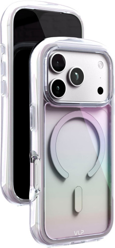 Клип-кейс VLP Bubble для Apple iPhone 18 Pro с MagSafe Перламутровый