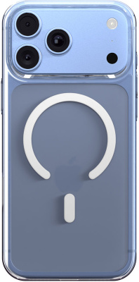 Клип-кейс VLP Diamond для Apple iPhone 18 Pro Max с MagSafe Прозрачный